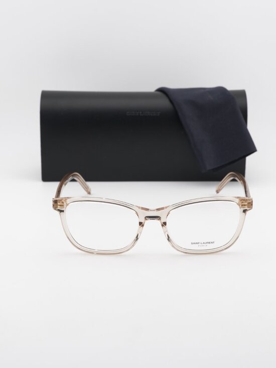 Saint Laurent SLM121 003 Cat Eye Eyeglasses - Nude 54mm main image 4